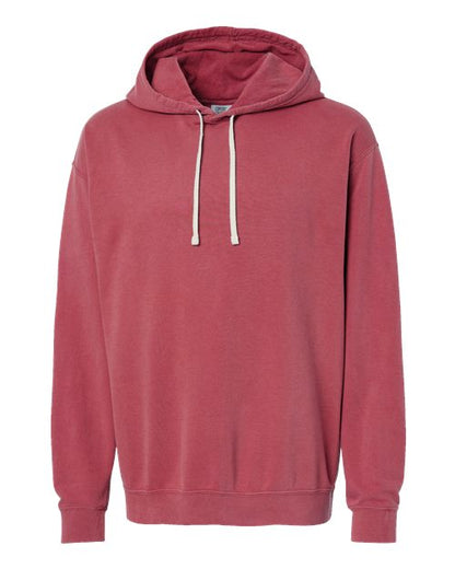 Comfort Colors Unisex Garment-Dyed Lightweight Hooded Sweatshirt - 1467 - EMBROIDERED