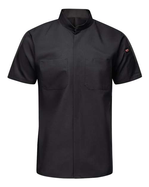 Red Kap Men's Tall Mimix™ Pro+ Short Sleeve Work Shirt With OilBlok - SX46T - EMBROIDERED