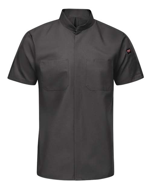 Red Kap Men's Tall Mimix™ Pro+ Short Sleeve Work Shirt With OilBlok - SX46T - EMBROIDERED