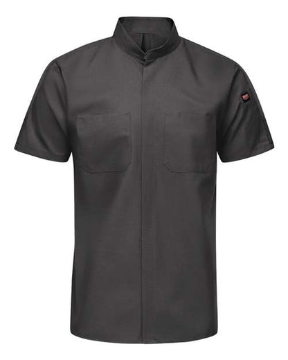 Red Kap Men's Tall Mimix™ Pro+ Short Sleeve Work Shirt With OilBlok - SX46T - EMBROIDERED