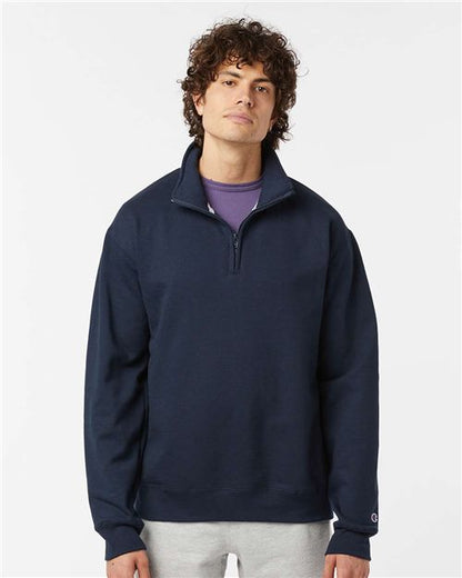 Champion. Unisex Powerblend® Quarter-Zip Pullover. S450