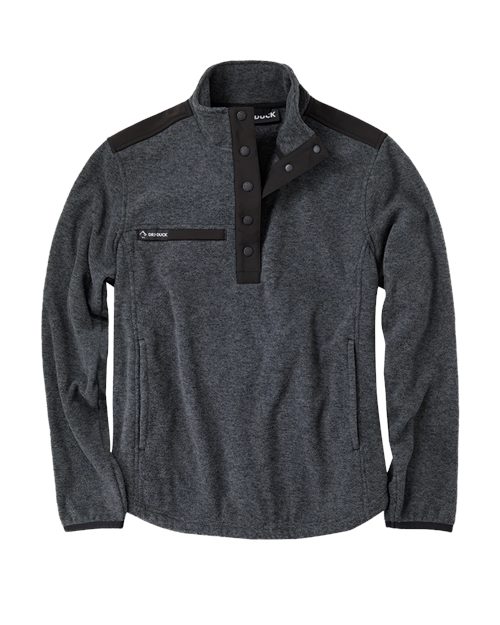 DRI DUCK Women's Sierra Melange Fleece Pullover - 9341 - EMBROIDERED