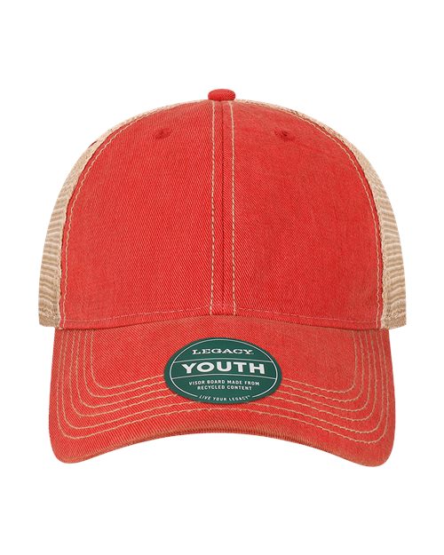 LEGACY Youth Old Favorite Trucker Cap - OFAY - EMBROIDERED