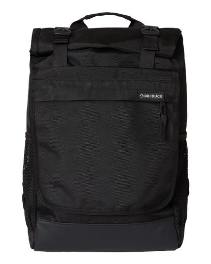 DRI DUCK Roll Top Backpack - 1410DD - EMBROIDERED