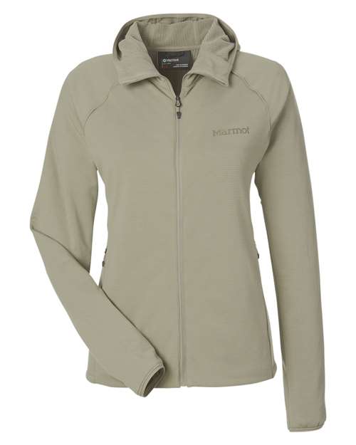 Marmot Women's Leconte Full Zip Hooded Jacket - M15393 - EMBROIDERED
