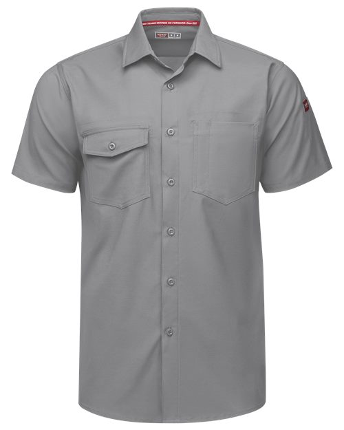 Red Kap Men's Cooling Work Shirt - TSM2 - EMBROIDERED