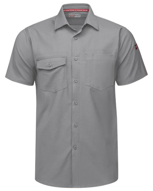 Red Kap Men's Tall Cooling Work Shirt - TSM2T - EMBROIDERED