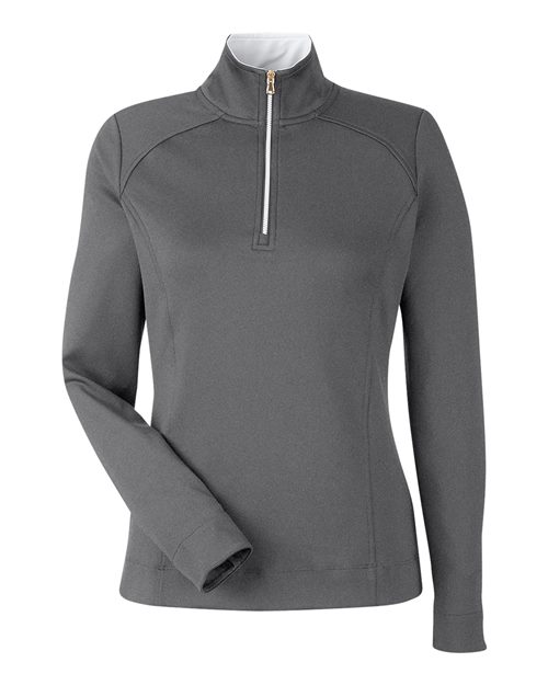 Fairway & Greene Women's Wells Tech Quarter-Zip Pullover - F12250 - EMBROIDERED