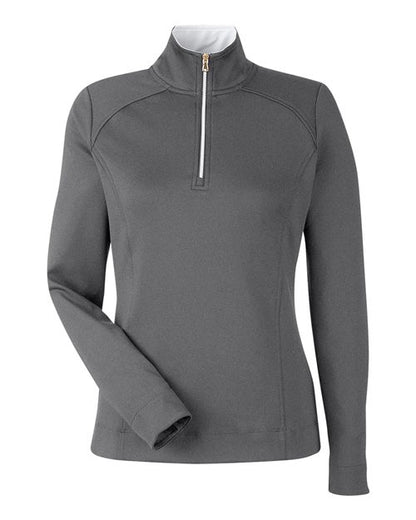 Fairway & Greene Women's Wells Tech Quarter-Zip Pullover - F12250 - EMBROIDERED