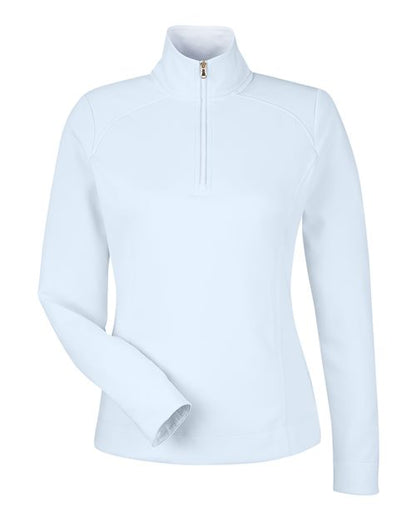 Fairway & Greene Women's Wells Tech Quarter-Zip Pullover - F12250 - EMBROIDERED