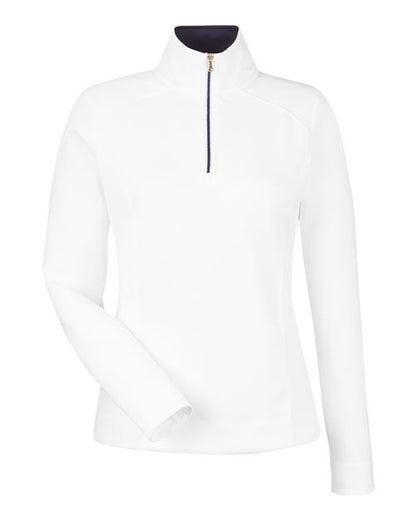 Fairway & Greene Women's Wells Tech Quarter-Zip Pullover - F12250 - EMBROIDERED