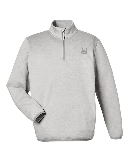 HUK Men's Coldfront+ Quarter-Zip Pullover - H130098 - EMBROIDERED