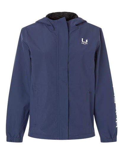 HUK Women's Storm Rain Jacket - H640027 - EMBROIDERED
