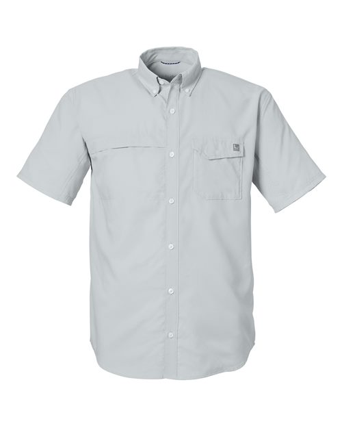 HUK Men's Tide Point Short Sleeve Shirt - H150171 - EMBROIDERED