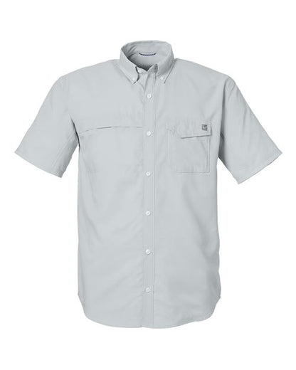 HUK Men's Tide Point Short Sleeve Shirt - H150171 - EMBROIDERED