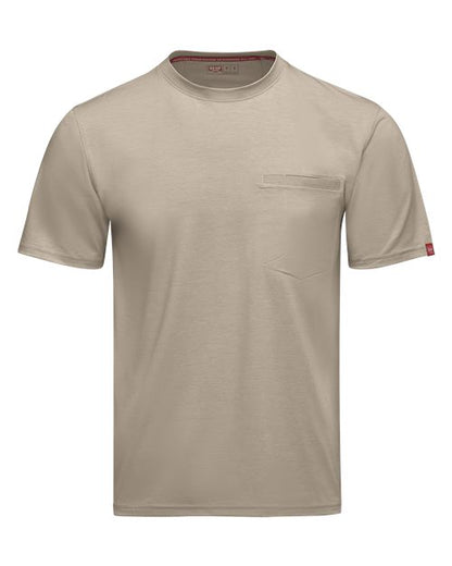 Red Kap Men's Cooling Pocket T-Shirt - TKM2 - EMBROIDERED