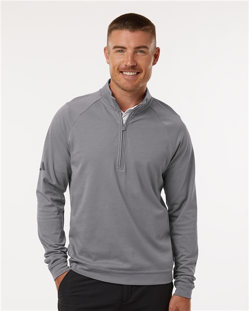 Adidas. Men's Club Quarter-Zip Pullover. A598
