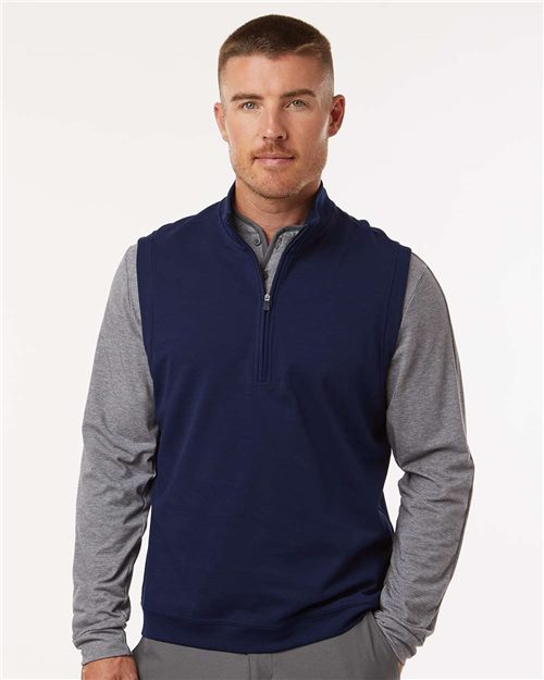 Adidas. Men's Club Quarter-Zip Vest. A599