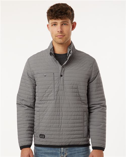 DRI DUCK Men's Keystone Quilted Pullover - 5303 - EMBROIDERED
