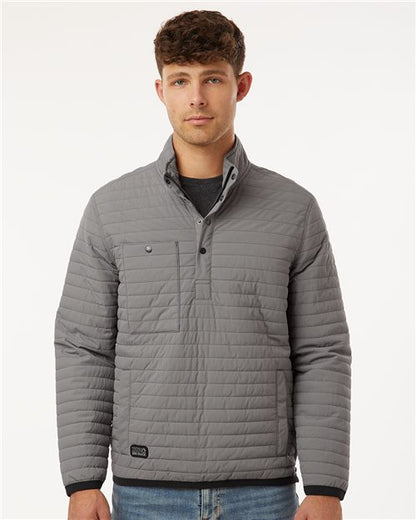 DRI DUCK Men's Keystone Quilted Pullover - 5303 - EMBROIDERED