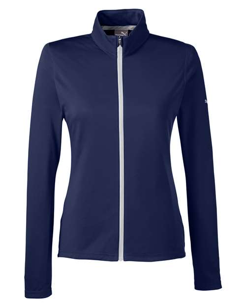 Puma Golf Women's Icon Full-Zip Jacket - 596803 - EMBROIDERED