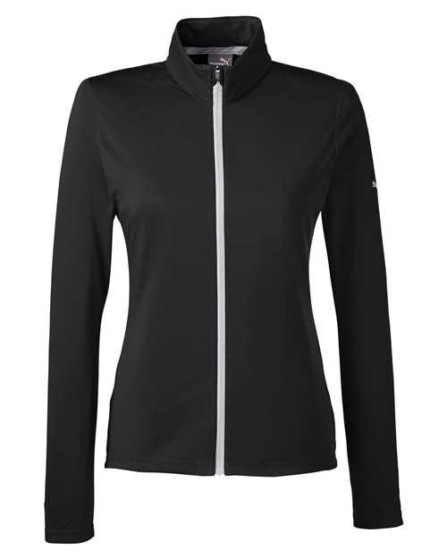 Puma Golf Women's Icon Full-Zip Jacket - 596803 - EMBROIDERED