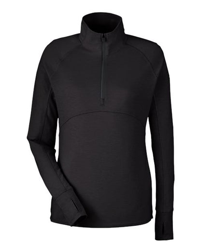 Puma Golf Women's Bandon Quarter-Zip Pullover - PG400W - EMBROIDERED
