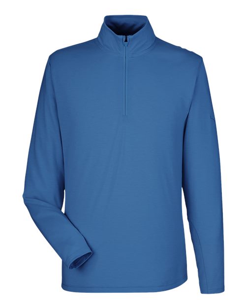 Puma Golf Men's Bandon Quarter-Zip Pullover - PG400 - EMBROIDERED