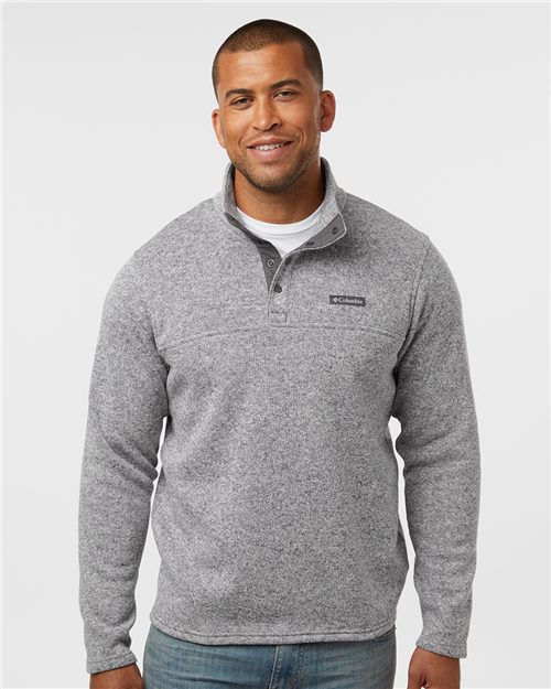 Columbia Men's Alto Pass™ Fleece Half-Snap Pullover - 209573 - EMBROIDERED