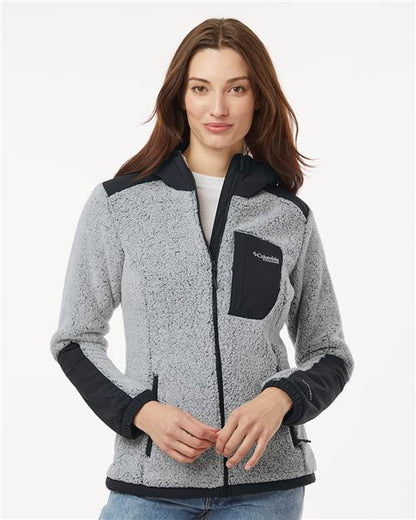Columbia Women's Arctic Crest™ Sherpa Full-Zip Jacket - 208903 - EMBROIDERED