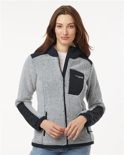 Columbia Women's Arctic Crest™ Sherpa Full-Zip Jacket - 208903 - EMBROIDERED