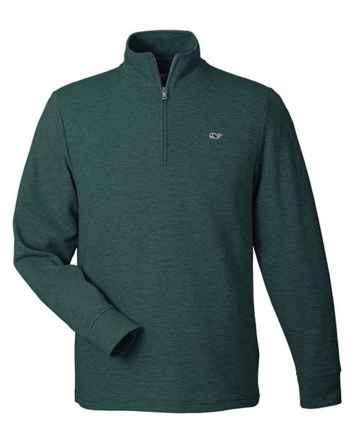 vineyard vines Men's Saltwater Quarter-Zip Pullover - K002708 - EMBROIDERED