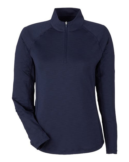 Puma Golf Women's You-V Quarter-Zip Pullover - 625902 - EMBROIDERED