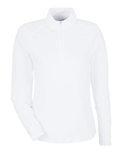 Puma Golf Women's You-V Quarter-Zip Pullover - 625902 - EMBROIDERED