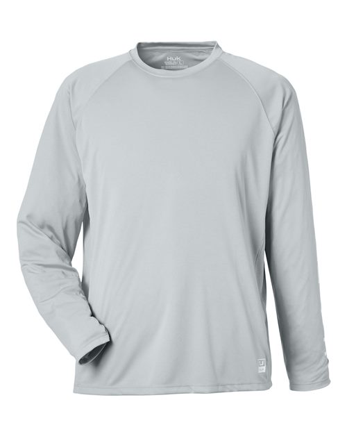 HUK Men's LoPro Pursuit Long Sleeve T-Shirt - H12L009 - EMBROIDERED