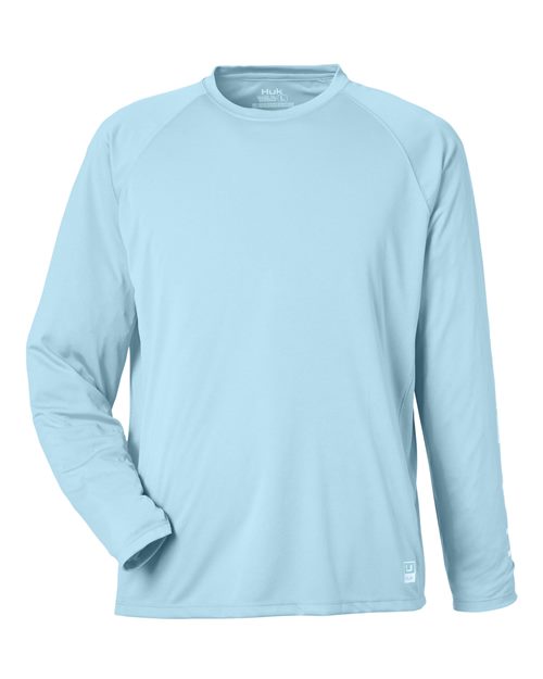 HUK Men's LoPro Pursuit Long Sleeve T-Shirt - H12L009 - EMBROIDERED