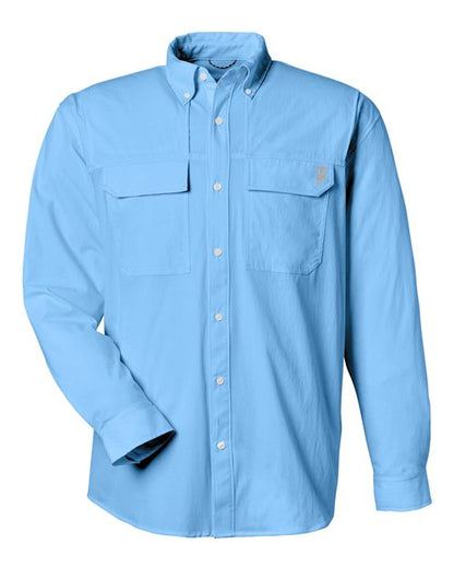 HUK Men's Creekbed Pocket Fishing Shirt - H150184 - EMBROIDERED