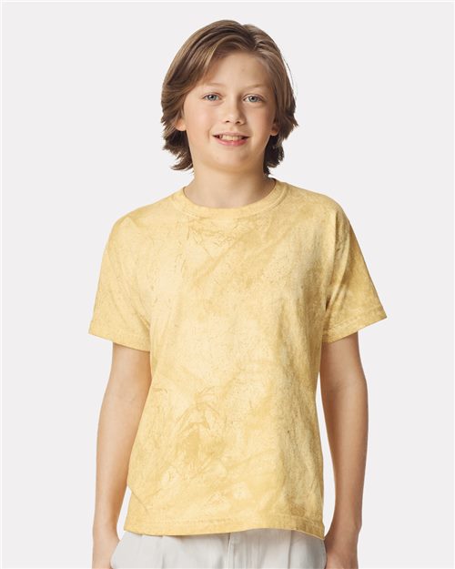 Comfort Colors Youth Colorblast™ Heavyweight T-Shirt - 1745Y - EMBROIDERED