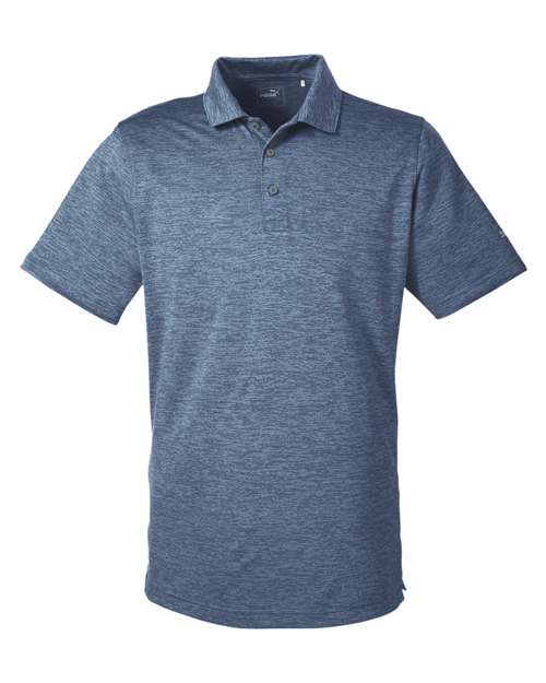 Puma Golf Men's Icon Heather Polo - 596801 - EMBROIDERED