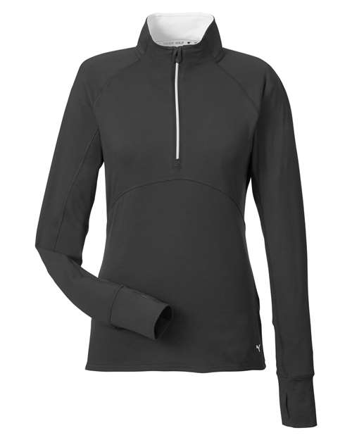 Puma Golf. Women's Gamer Golf Quarter-Zip Pullover. 533007