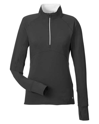 Puma Golf. Women's Gamer Golf Quarter-Zip Pullover. 533007