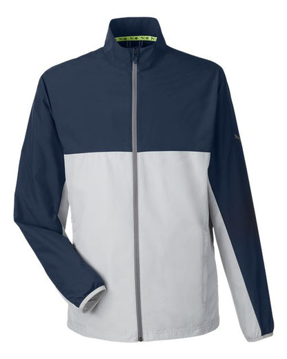 Puma Golf Men's 1st Mile Wind Jacket - 599128 - EMBROIDERED
