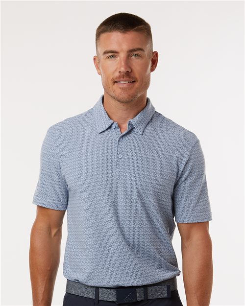 Adidas. Men's Printed Blend Polo. A702