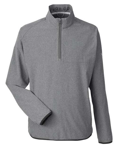 Puma Golf Men's Coastal Woven Quarter-Zip Pullover - 538931 - EMBROIDERED