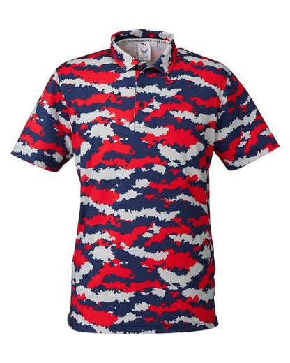 Puma Golf. Men's Mattr Volition Flanked Polo. 599434