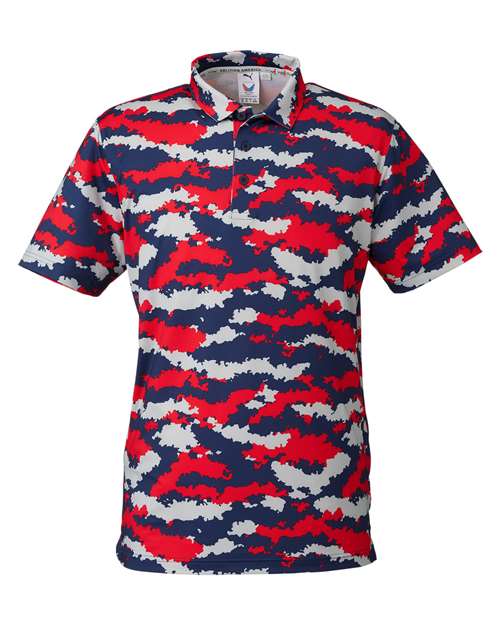 Puma Golf. Men's Mattr Volition Flanked Polo. 599434