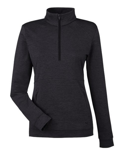Puma Golf. Women's Cloudspun Rockaway Quarter-Zip Pullover. 535516