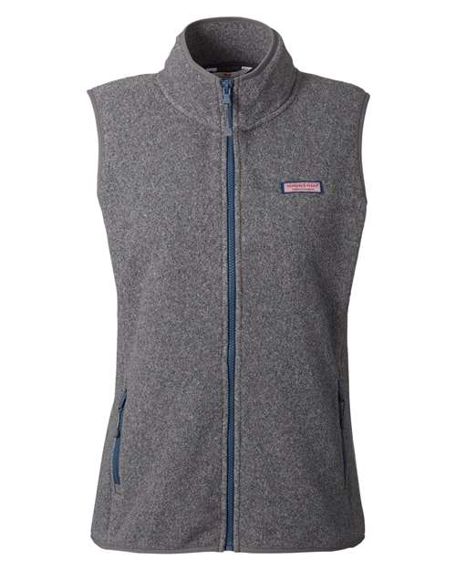 vineyard vines. Women's Harbor Fleece Vest. O001412