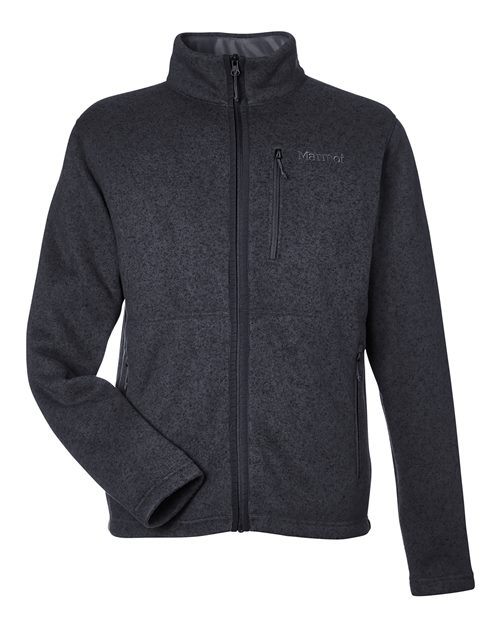 Marmot Men's Drop Line Fleece Jacket - M16223 - EMBROIDERED