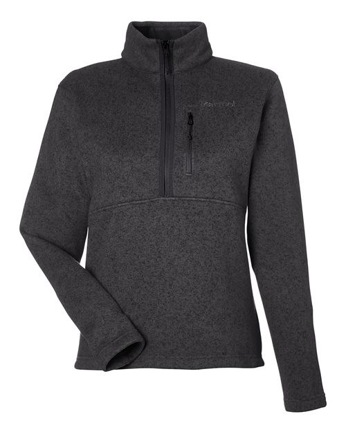 Marmot Women's Drop Line Half-Zip Jacket - M16248 - EMBROIDERED